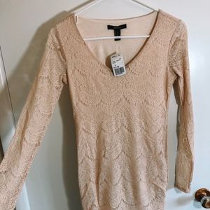 Forever 21 Lace Long sleeve dress